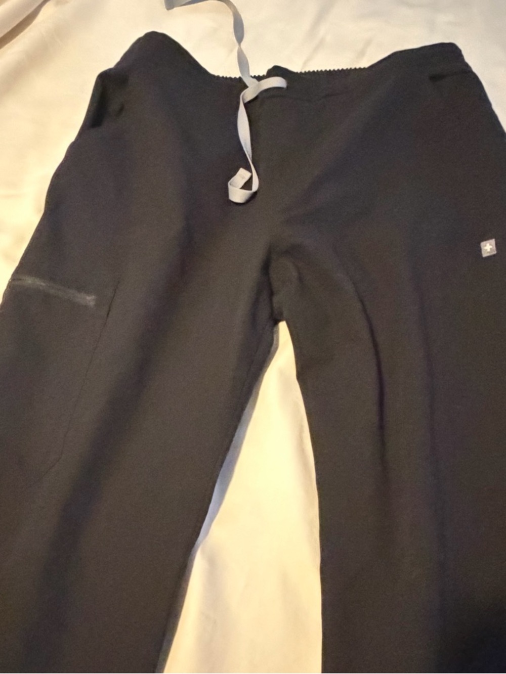 FIGS Technical collection black jogger scrubs straight pocket nurse pants M - Picture 4 of 8